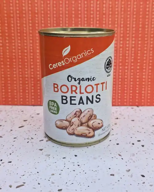 Ceres Organics Organic Borlotti Beans, Certified organic. BPA free lining. Made in Italy.
