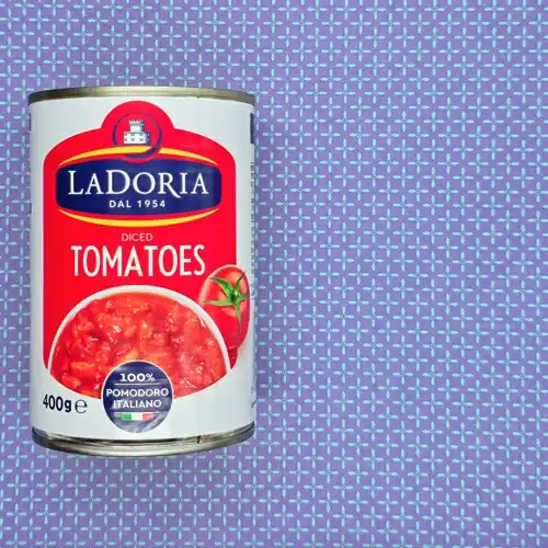La Doria Diced Tomatoes. Since 1954. 100% pomodoro Italiano.
