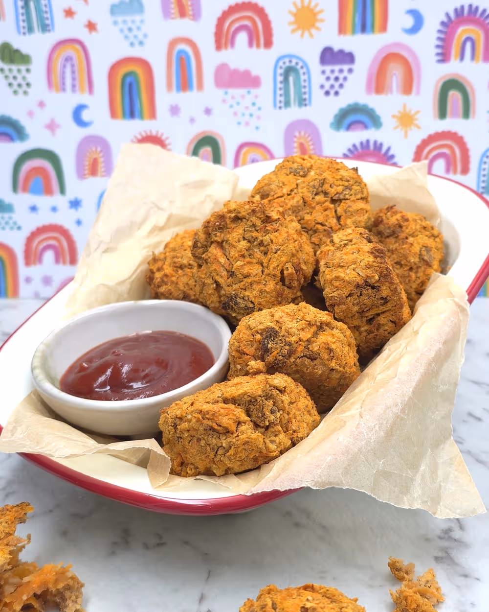 Veggie Nuggets Rainbow Front